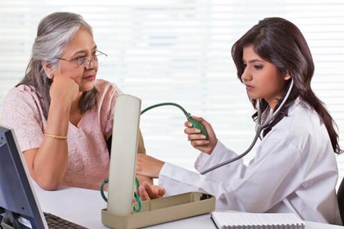 Your doctor will measure your blood pressure if you have high blood pressure