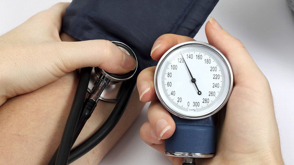 Blood pressure measurement in case of high blood pressure